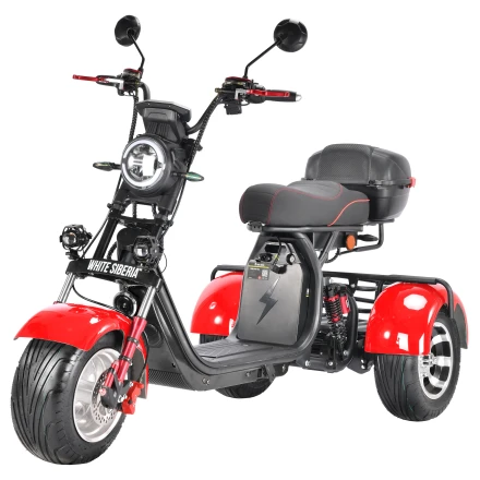 Электроскутер White Siberia Trike в наличии в Краснодарe
