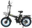 Электровелосипед Syccyba H1 Dual синий