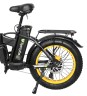 Электровелосипед Syccyba H1 Dual жёлтый